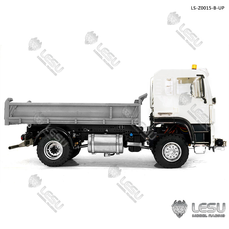 LESU 1/14 Tamiya Truck Model Toy Full Drive 4X4 High Torque Dump Toy