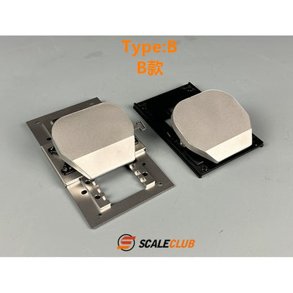 Scaleclub model 1/14 truck tractor trailer European style grinding disc decorative cover protective cover