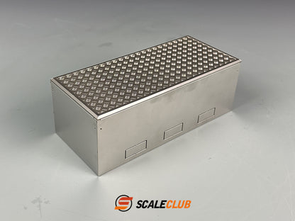 scaleclub 1/14 Tamiya truck trailer flatbed truck ballast bucket DIY modified battery box toolbox