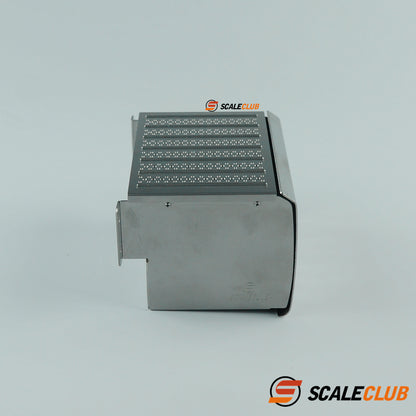 For Tamiya 1/14 tractor truck 3363 1851 exhaust tank tool box metal appearance decoration upgrade accessories SCALECLUB PQG-BZ-1