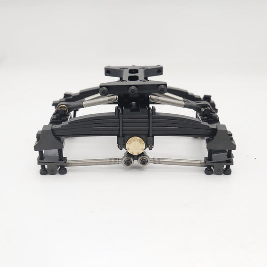 JDMODEL JDM-11F 1/14 trailer head metal rear suspension, the original bridge can be upgraded with the trailer head suspension