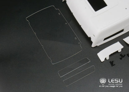 1/14 truck toy TGX car shell metal chin pump bumper Tamiya mud tractor accessories car model