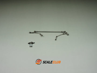 Scaleclub 1/14 8X8 8X4 heavy tractor truck with 1 front and 3 rear linkage steering rods