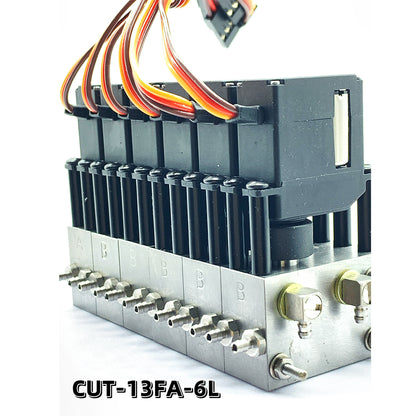 CUT-13FA Hydraulic Model Multi-way Reversing Valve 2-7 Way Multi-way Valve Hydraulic Engineering Model