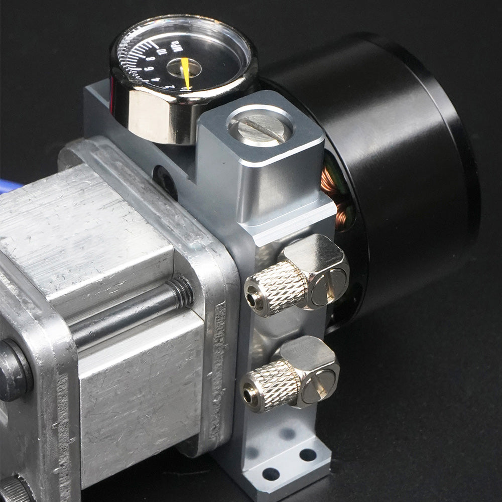 CUT Italian 4020 oil pump model hydraulic pump oil pump comes with pressure regulator and pressure gauge