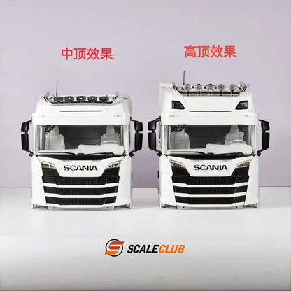Scaleclub 1/14 Scania 770S Cabin Refit Engineering Version Mid-Roof High-Roof with Flowing Lights