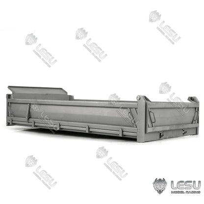 LESU 1/14 Tamiya Truck MAN TGS 4x4 Hydraulic Dump Truck Metal Truck Box