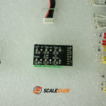 Scaleclub Model Brand New Light Set Suitable for Tamiya LESU 1/14 RC Tractor Truck Mud Truck Dump Truck Container Truck