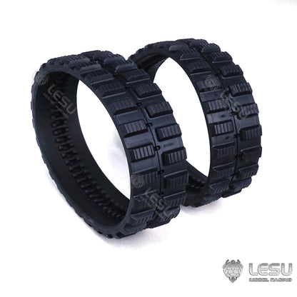 LESU 1/14 Simulation Model Engineering Crawler Bobcat Skid Steer Loader Rubber Track Strip