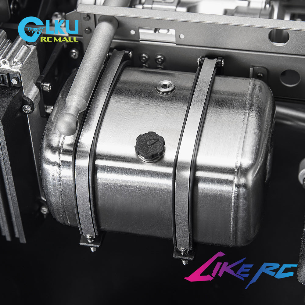 LIKERC 1/14 Mercedes-Benz Unimog U535 remote control car simulation alloy car model off-road climbing car model