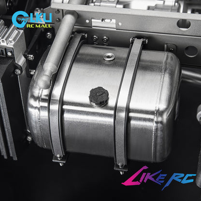 LIKERC 1/14 Mercedes-Benz Unimog U535 remote control car simulation alloy car model off-road climbing car model