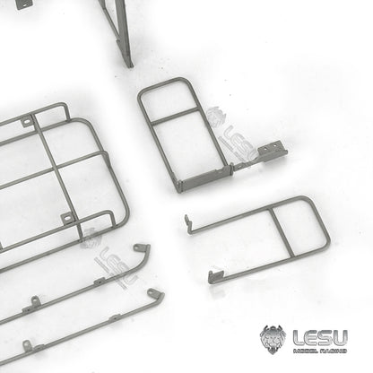 LESU 1/14 PC360 construction excavator cab body metal guardrail