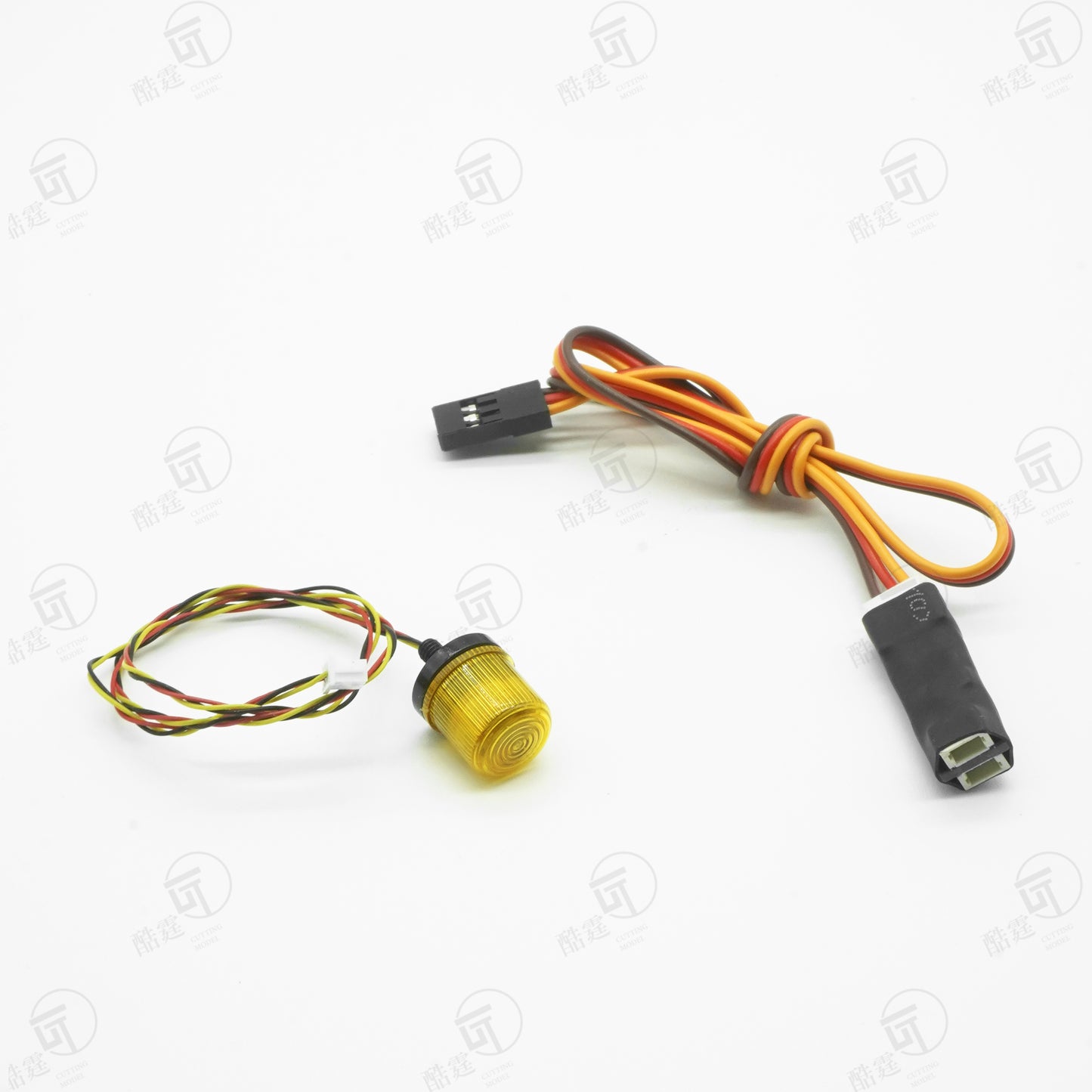 CUT 914 upgrade parts mini high-fidelity model rotating engineering light / two-color heightened engineering light