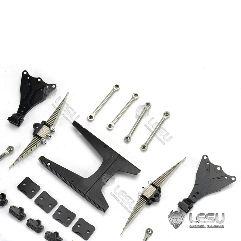 1/14 truck rear suspension assembly 9MM heightened X-8017 Tamiya tractor mud head full metal accessories LESU