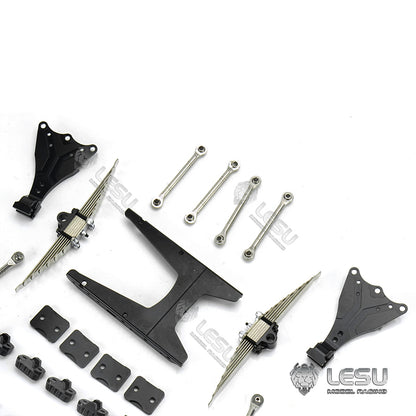 1/14 truck rear suspension assembly 9MM heightened X-8017 Tamiya tractor mud head full metal accessories LESU