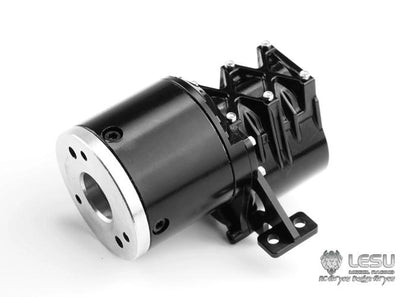 LESU1/14 truck Tamiya tractor gearbox F-5016 high torque second gear gearbox with transfer DIY dump truck