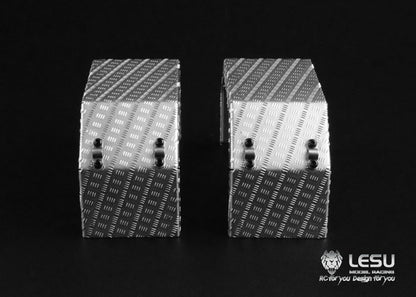 1/14 Truck Tamiya Tractor Sand Plate LS-20160901-A2 Mud Dump Truck Stainless Steel Front Wheel Fender