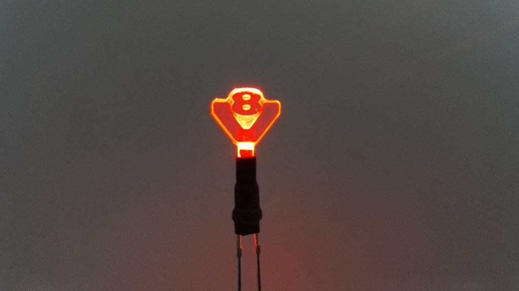 DG RC Tamiya 1/14 V8 Truck Emblem (56352) for MAN 620 Model (Dashboard Light)