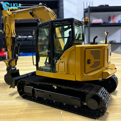 BMG 1/14 Metal Hydraulic Mini Remote Control Model CAT-308 RTR Thumb Clip Excavator