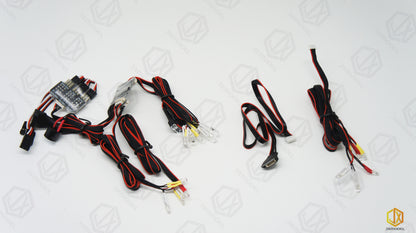 LED Light Set - JXmodel MAN F2000 Mercedes-Benz Scania Tamiya Trailer Truck 1/14