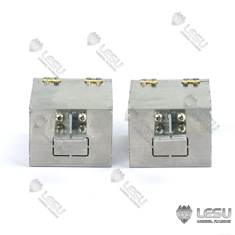 1/14 Truck Tool Box Simulation Accessories G-6255 Rayspeed Truck Metal Upgrade Parts LESU Model