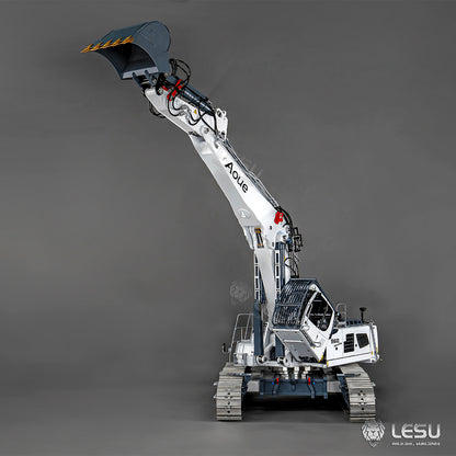 LESU 1/14 Fully Hydraulic Remote Control Model Simulation Excavator Aoue-LR960 Demolition Machine Excavator