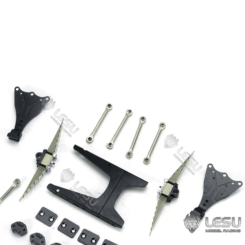 1/14 truck rear suspension assembly 9MM heightened X-8017 Tamiya tractor mud head full metal accessories LESU