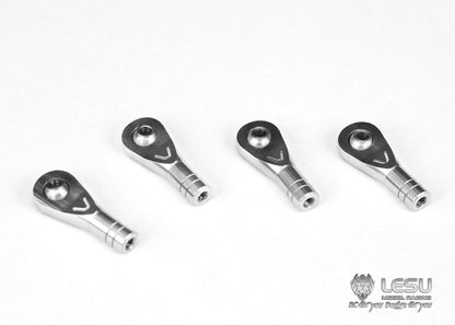Simulation laser stainless steel M2 ball joint bearing fisheye 1/14 Tamiya tractor RC climbing car model LESU