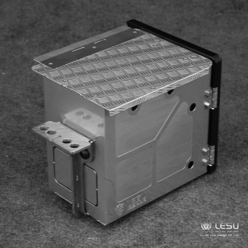 G-6189-B 1/14 RC Truck Model Engineering Vehicle Metal Simulation Toolbox Decoration Parts Universal Tamiya DIY Modification