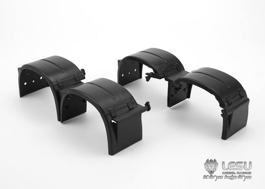 1/14 truck toy Tamiya tractor sand board S-1237 double-axis three-axis fender model accessories LESU