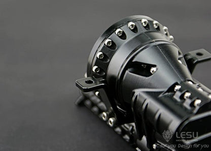 LESU 1/14 Tamiya tractor truck three-speed gearbox F-5015 high torque gearbox original installation model
