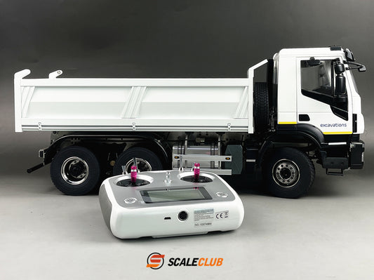 Scaleclub 1/14 full metal Iveco 6x6 hydraulic dump truck RTR to play