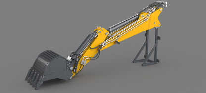 CUT-K970-300 RTR remote control heavy duty hydraulic demolition machine High-end custom hydraulic excavator