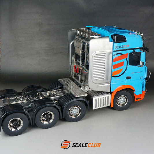 scaleclub Tamiya 1/14 Mercedes-Benz 8x8 heavy-duty trailer chassis