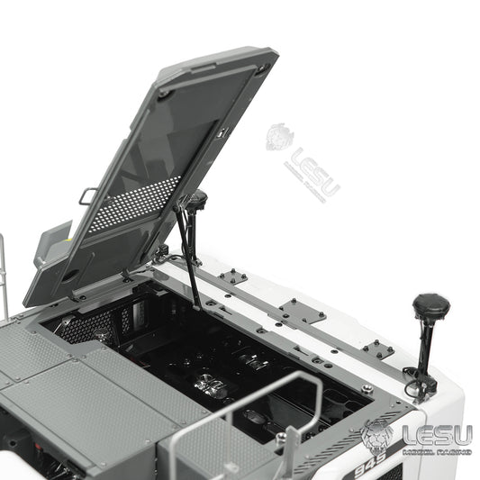 LESU 1/14 Engineering Remote Control Hydraulic Model Toy CNC Excavator 7-way Reversing Valve Aoue-LR945
