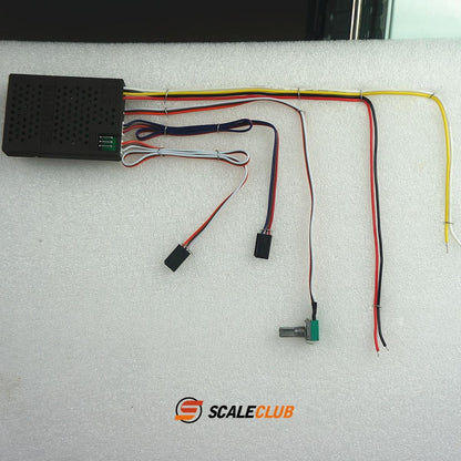 SCALECLUB Tamiya 1:14 drag head sound group mud head sound module
