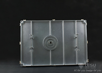 LESU1/14 Tamiya heavy tractor 8*8 remote control car model modified 280MM cargo box LS-20160303