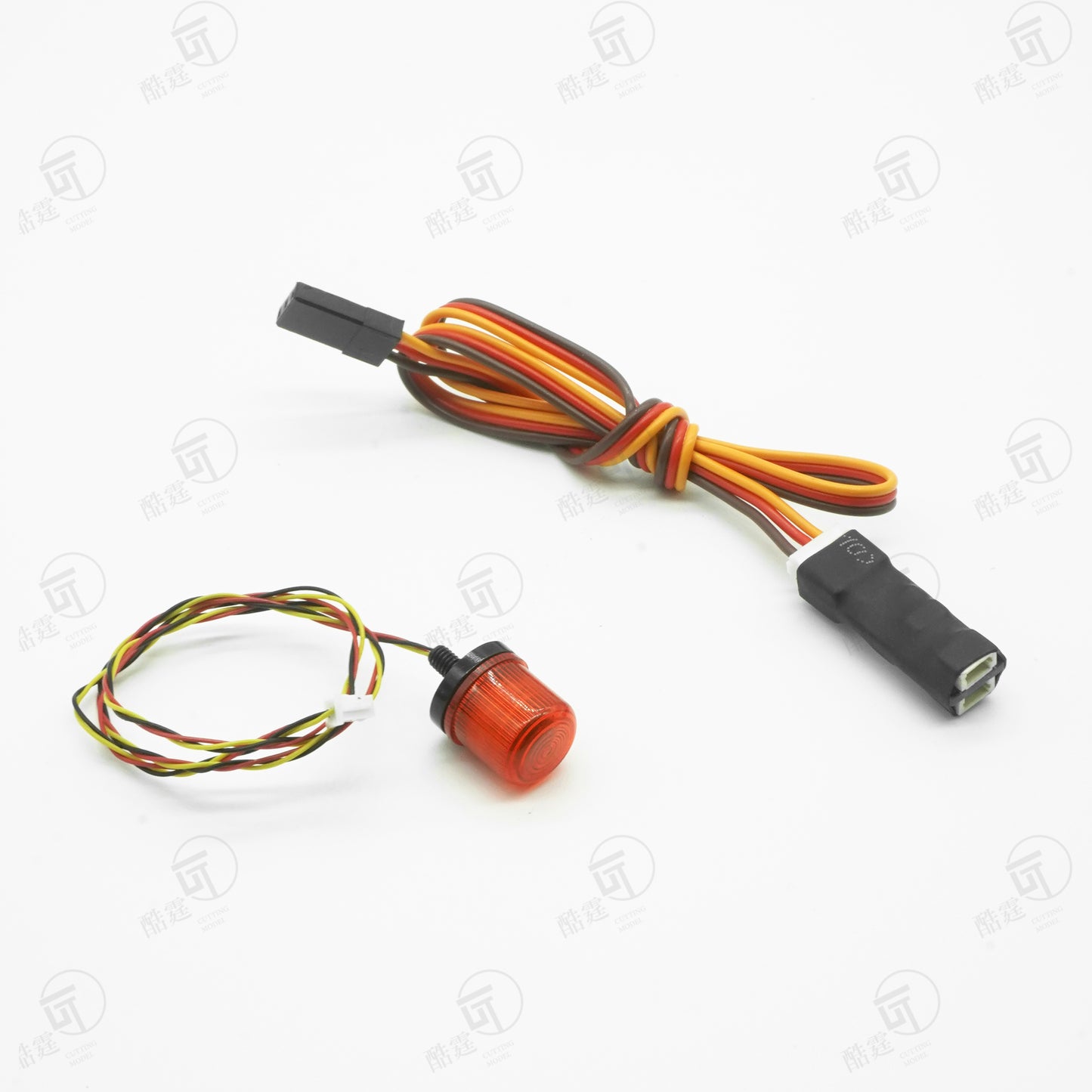 CUT 914 upgrade parts mini high-fidelity model rotating engineering light / two-color heightened engineering light