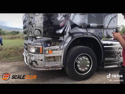 Scaleclub Tamiya 1/14 tractor truck European style mirror wheel caps