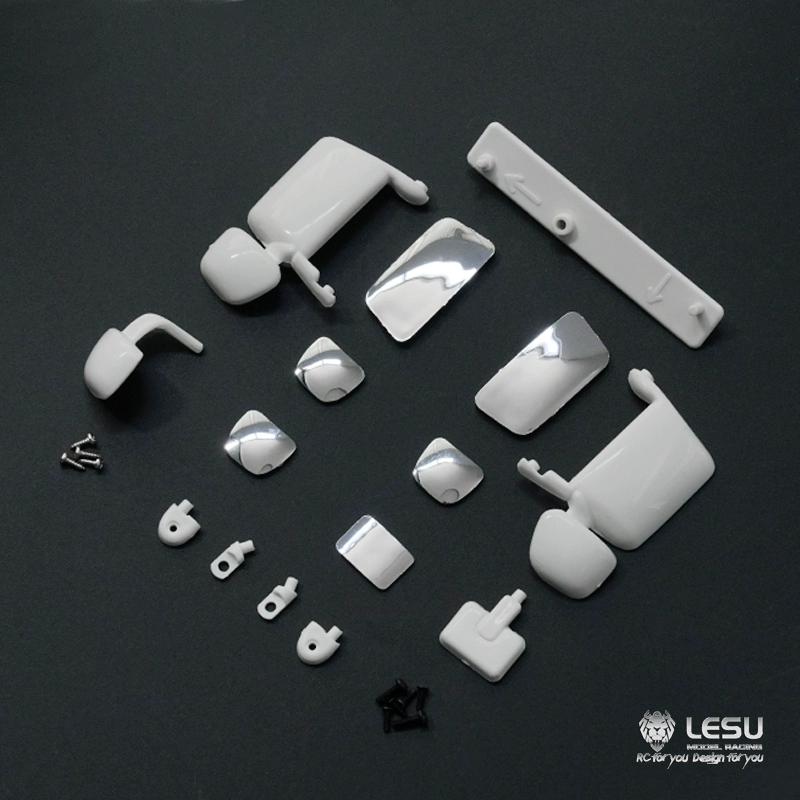 LESU Tamiya 1/14 tractor remote control toy R620R470 rearview mirror set rearview mirror mud head