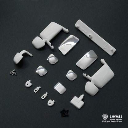 LESU Tamiya 1/14 tractor remote control toy R620R470 rearview mirror set rearview mirror mud head