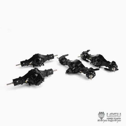1/14 truck Tamiya tractor axle Q911 series differential lock mud axle model LESU