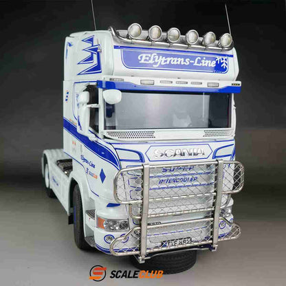 SCALECLUB Tamiya 1/14 Scania tractor metal stainless steel anti-collision fence animal pen cattle pen