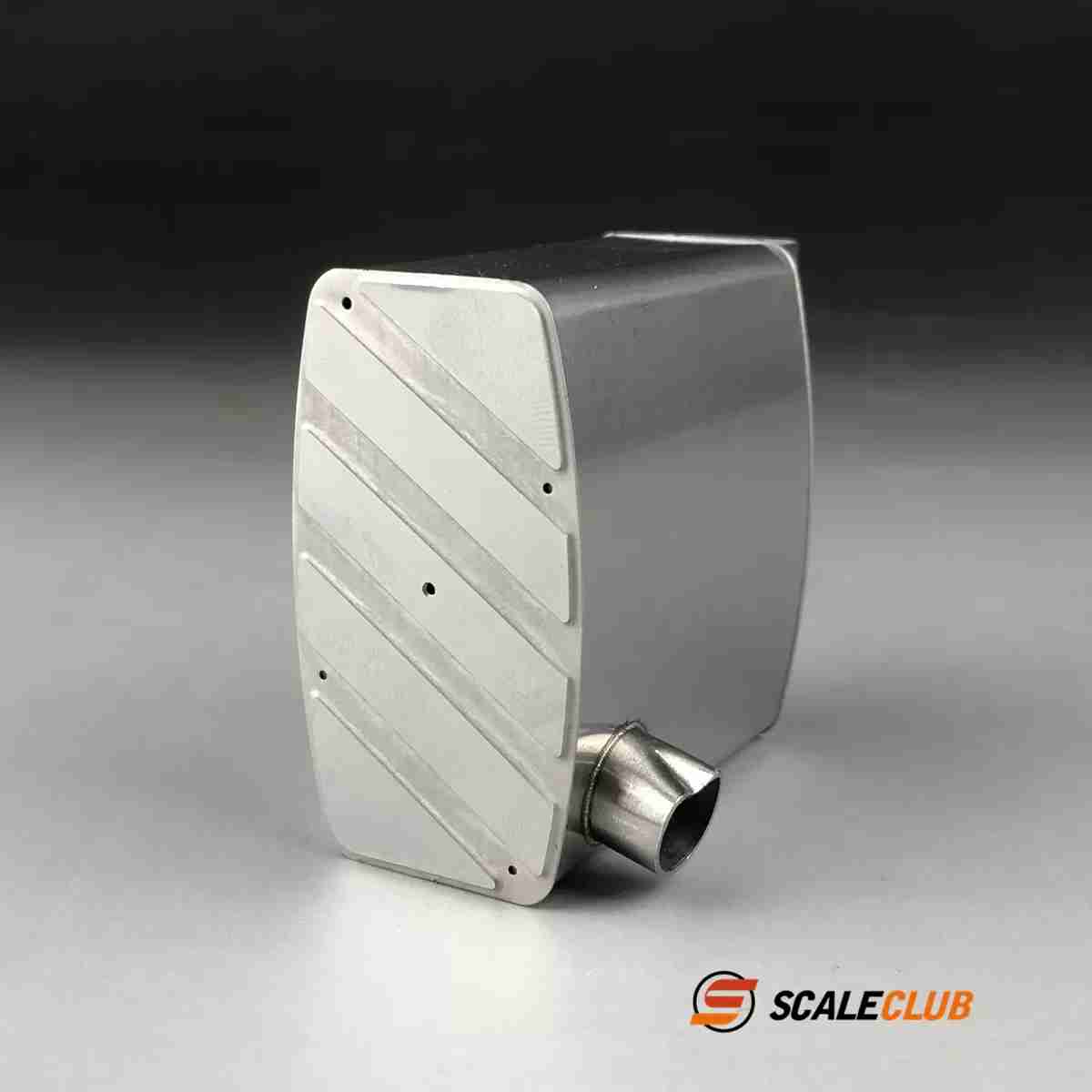 scaleclub 1/14 Tamiya tractor truck dump truck MAN upgrade metal exhaust