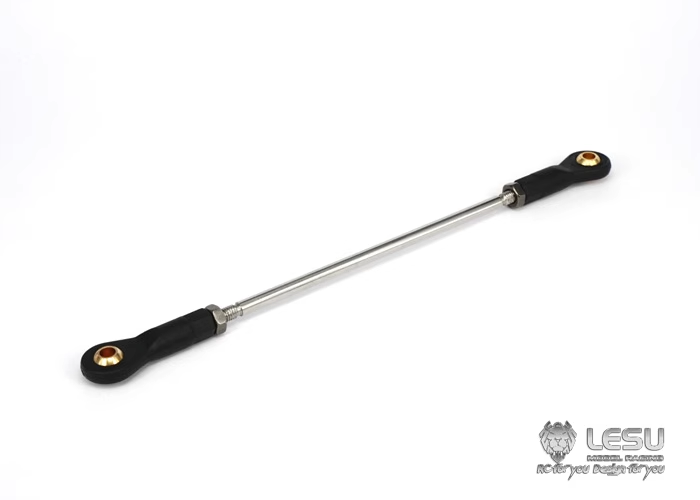 LESU 1/14 Tamiya tractor truck dump truck axle DIY modified front axle steering tie rod accessories