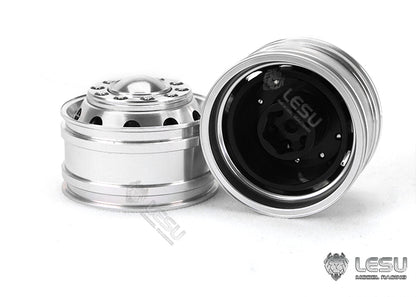1/14 truck toy aluminum alloy CNC made front wheel hub W-2051 Tamiya tractor model accessories