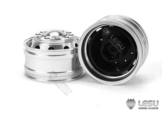 1/14 truck toy aluminum alloy CNC made front wheel hub W-2051 Tamiya tractor model accessories