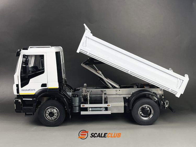 Scaleclcub Model 1/14 Iveco Hydraulic Dump Truck 4×4 RTR with Paint