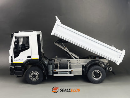 Scaleclcub Model 1/14 Iveco Hydraulic Dump Truck 4×4 RTR with Paint