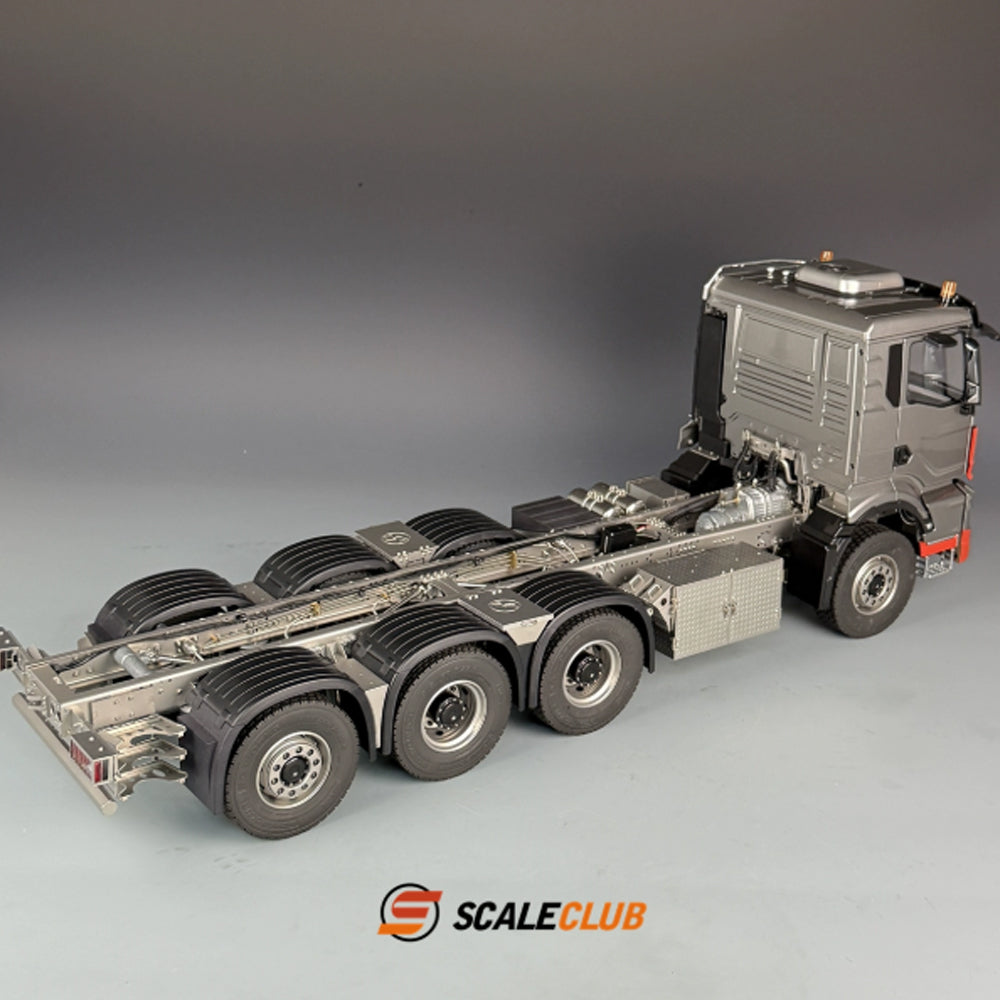 Scaleclub 1/14 MAN TGS 8x8 with rear-wheel steering, suitable for F1650 tail-lift crane, full metal chassis